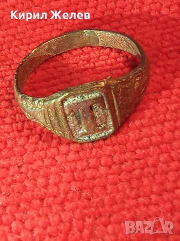 Стар пръстен уникат над стогодишен сачан -60051, снимка 7 - Пръстени - 28866724