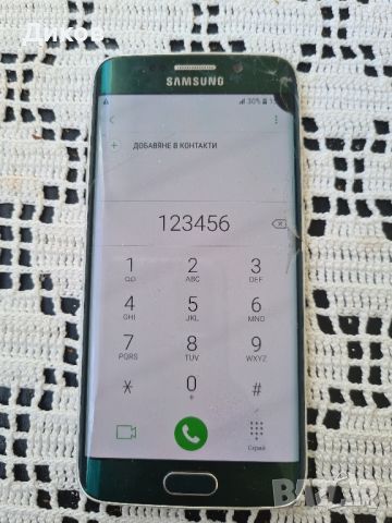 Samsung galaxy s6 Edge GREEN, снимка 3 - Samsung - 45434328