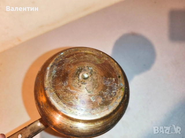 Бакърено джезве 6, снимка 8 - Антикварни и старинни предмети - 52742645