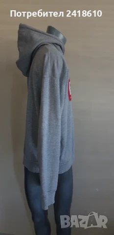 Diesel Oversize  Hoodie  Cotton Mens Size S - М  ОРИГИНАЛ! Мъжки Суичър  , снимка 3 - Суичъри - 50773558