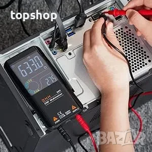 Цифров мултиметър / мултицет DHH Измерва напрежение, съпротивление, непрекъснатост, диод, капацитет, снимка 5 - Гедорета - 50542359