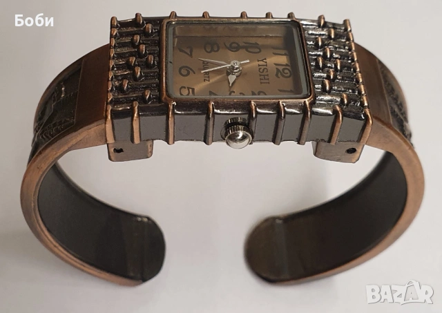 Дамски часовник YISHI, електронен, метален, снимка 2 - Дамски - 53386514