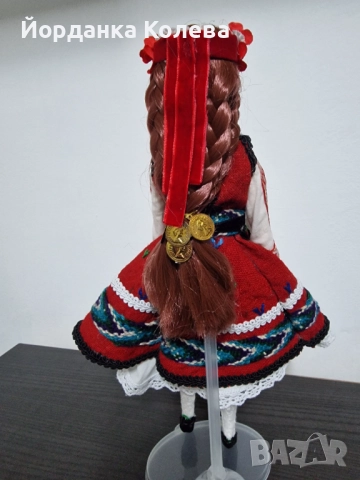 Кукла в Добруджанска носия, снимка 2 - Колекции - 52425810