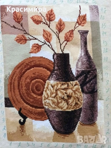 Гоблен "Есенни вази"