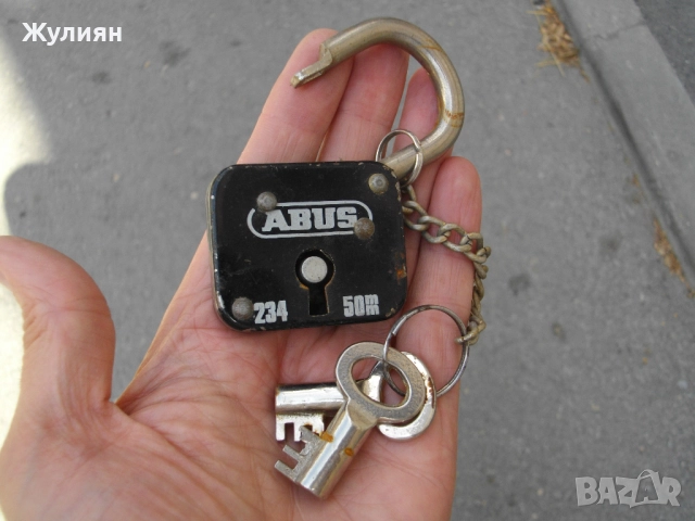 СТАР КАТИНАР ABUS GERMANY, снимка 5 - Антикварни и старинни предмети - 51550867