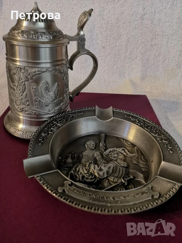 калаена халба и пепелник. , снимка 2 - Колекции - 54008659