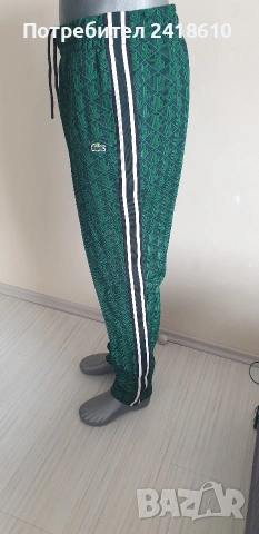 Lacoste Paris Monogram Sweatpant Regular Fit Mens Size 4 - M НОВО! ОРИГИНАЛ! Мъжко Долнище!, снимка 12 - Спортни дрехи, екипи - 53597309