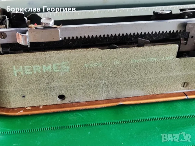 Пишеща машина Hermes Baby 1958 г, снимка 7 - Антикварни и старинни предмети - 48675766