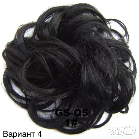 Бърза промяна: Изкуствен кок за коса за изразителен стил, снимка 17 - Аксесоари за коса - 46395379