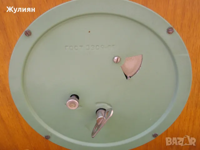 КОЛЕКЦИОНЕРСКИ НАСТОЛЕН КАМИНЕН СЕДМИЧЕН ЧАСОВНИК МАЯК , снимка 5 - Антикварни и старинни предмети - 50441561