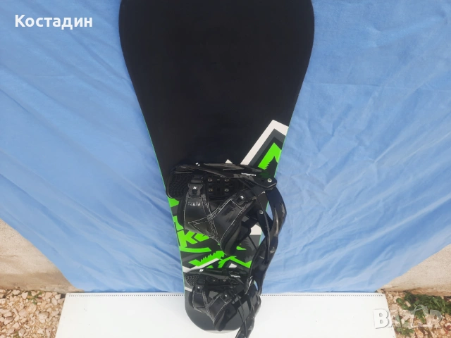 Сноуборд K2 161см.WIDE с автомати, снимка 4 - Зимни спортове - 53422986