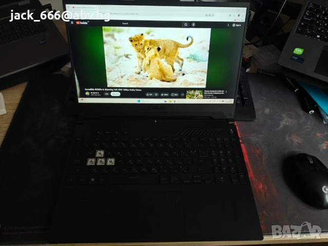 лаптоп ASUS TUF FX517ZE 3050TI intel 12th Gen, снимка 4 - Лаптопи за дома - 54206196
