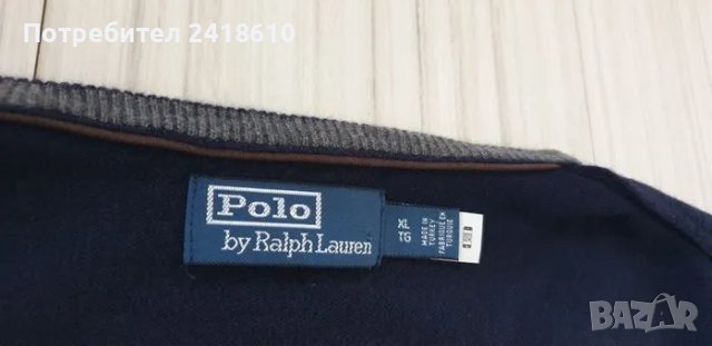 POLO Ralph Lauren V - Neck Sweather Wool /Merino Mens Size XL НОВО! ОРИГИНАЛ! Мъжки Пуловер!, снимка 15 - Пуловери - 48282786