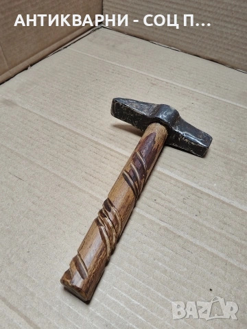 Соц Стар Каменоделски Чук 0.630кг. НОМЕР 1736., снимка 3 - Антикварни и старинни предмети - 53951957