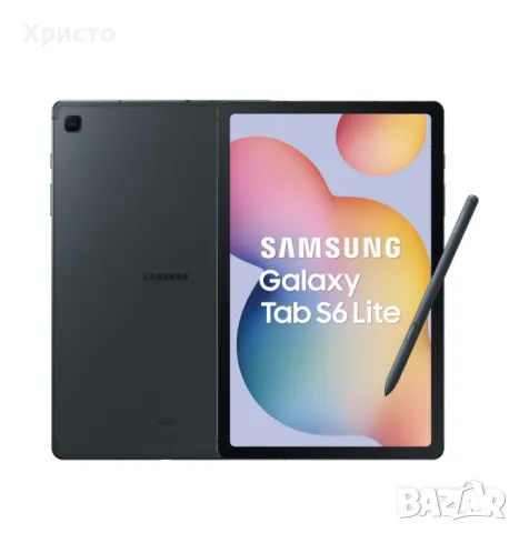 НОВ!!! Таблет Samsung Galaxy Tab S6 Lite 2024, Octa-Core, 10.4", 4GB RAM, 128GB, Wi-Fi, сив 