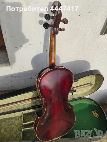 Стара цигулка Кремона !, снимка 3 - Антикварни и старинни предмети - 52627420