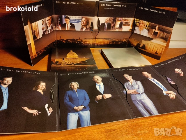 House of Cards сезони 1 до 4 blu ray, снимка 6 - Blu-Ray филми - 53867365