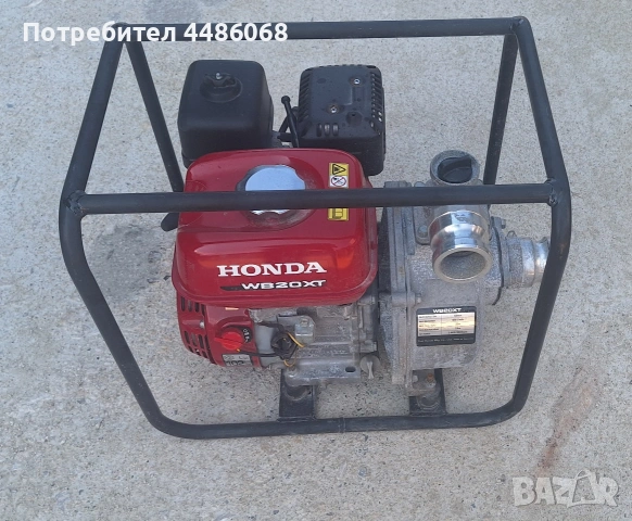 Водна помпа бензинова за поливни води HONDA WB 20XT3, 2", 620 л./мин