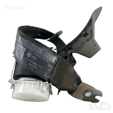 Заден десен предпазен колан Volkswagen Passat (B7) 2010-2014 ID:159981 ОЕМ №3C5857806K