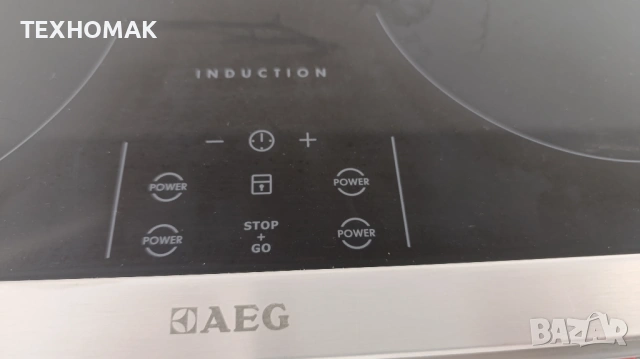 Фурна за вграждане AEG с индукционни котлони , снимка 4 - Печки, фурни - 53820734