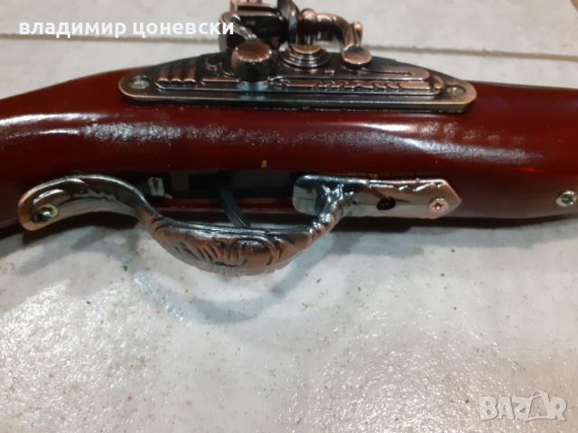 Красив кремъчен пистолет,пищов,оръжие, снимка 5 - Антикварни и старинни предмети - 43295196