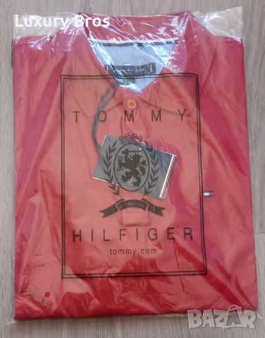 Мъжки тениски с яка Tommy Hilfiger, снимка 3 - Тениски - 46021371