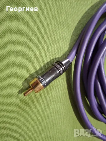 QED Qunex P75   99,999OFC coax cable,3m, снимка 3 - Аудиосистеми - 50058716