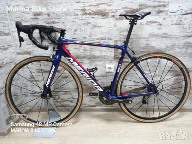 Карбонов шосеен велосипед Merida Scultura Team SRAM Red Fulcrum Zero, снимка 12 - Велосипеди - 47976578