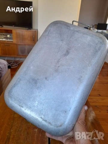 Стара алуминиева тава,тепсия #17, снимка 7 - Антикварни и старинни предмети - 51945514