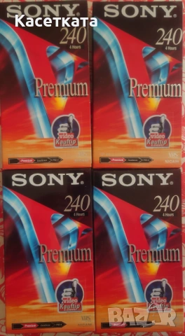 Видеокасети VHS Sony Premium E-240
