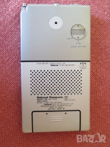 National Panasonic RF-016  , Matsushita, 1978, снимка 4 - Радиокасетофони, транзистори - 46798943