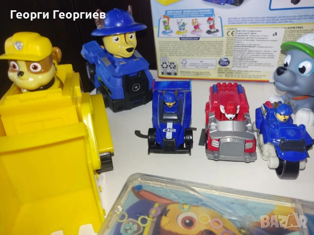 Лот играчки Пес Патрул, снимка 2 - Фигурки - 53616066