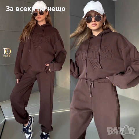 Guess Дамски Спортен Комплект🔝Дамски Спортен Екип Гес - Налични Различни Цветове Код SK456, снимка 3 - Спортни екипи - 53027861