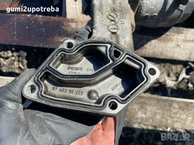 Корпус Конзола Маслен Филтър A6421800010 Mercedes E class W211 V6 320CDI 4matic, снимка 4 - Части - 50104437