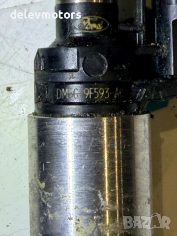 dm5g9f593ac бензинова дюза, инжектор от Ford Focus 1.0T EcoBoost, двигател M1DD, 6 ск., 125 кс., 201, снимка 3 - Части - 53483124