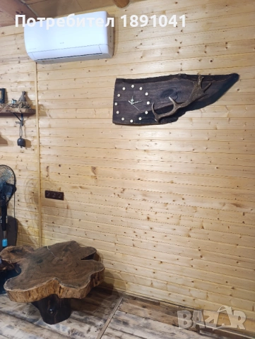 Подарък за ловец . Часовник от дърво . Ловен часовник . , снимка 12 - Стенни часовници - 53646633