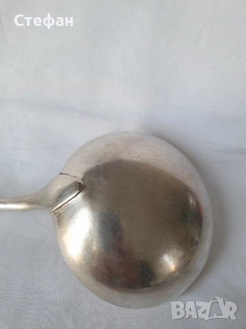 Посребрен черпак Christofle , снимка 4 - Антикварни и старинни предмети - 52488595