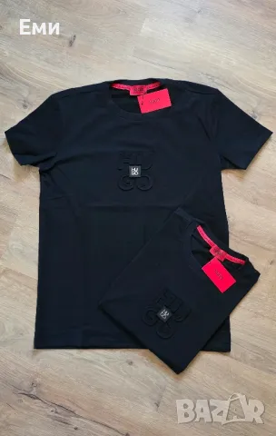 Мъжки луксозни тениски HUGO BOSS Dsquared2 Burberry Moschino Nike , снимка 6 - Тениски - 50158565