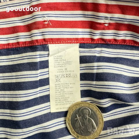 Мъжка риза Paul & Shark Cotton striped shirt , снимка 4 - Ризи - 45930924