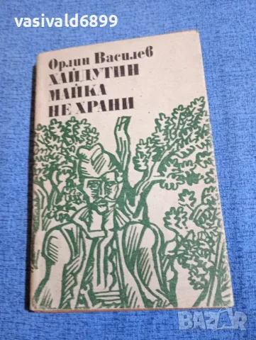 Орлин Василев - Хайдутин майка не храни , снимка 1 - Българска литература - 48263886