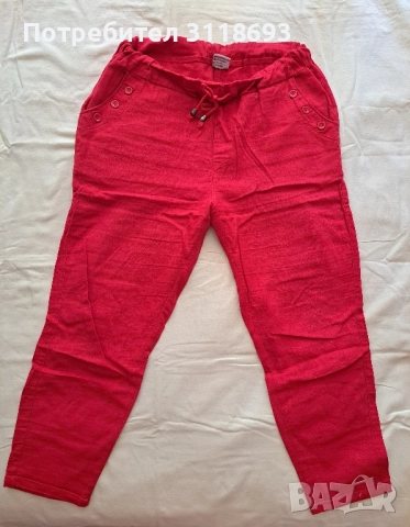 Ленен дамски панталон