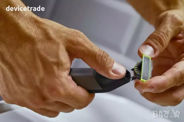 Хибриден уред за подстригване/оформяне Philips OneBlade Pro QP6651/61, За брада и тяло, снимка 3 - Тримери - 49641409