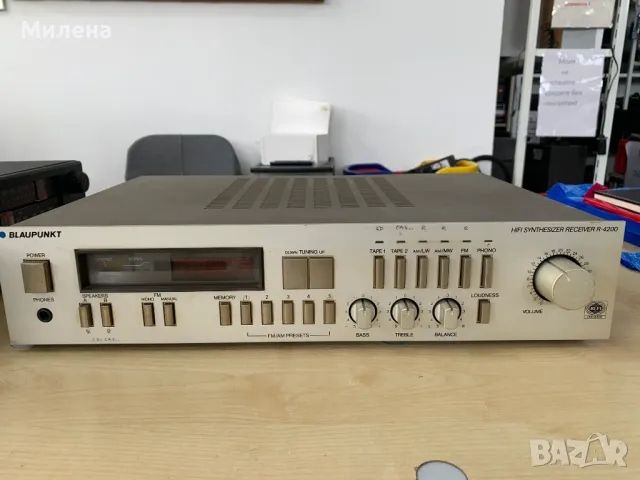 BLAUPUNKT R-4200 усилвател, снимка 1 - Ресийвъри, усилватели, смесителни пултове - 49543603