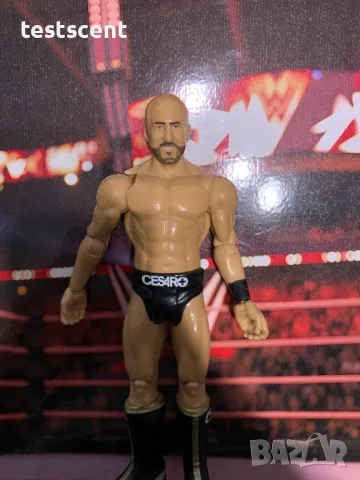 Екшън фигура WWE Antonio Cesaro Claudio Castagnoli Антонио Цезаро Basic WWE basic NXT ROH AEW Defect, снимка 12 - Фигурки - 49552849