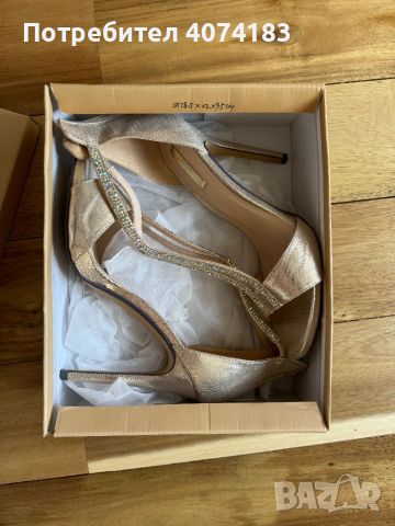 Megias Дамски Официални Обувки на Ток Размер 41, снимка 4 - Дамски обувки на ток - 45398689