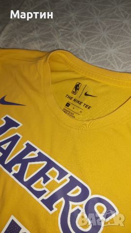 Los Angeles Lakers LeBron James 23 Тениска - Размер М, снимка 3 - Тениски - 45268575