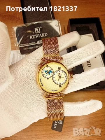 Уникален нов часовник с 2 циферблата работещи едновременно , снимка 3 - Мъжки - 51379308