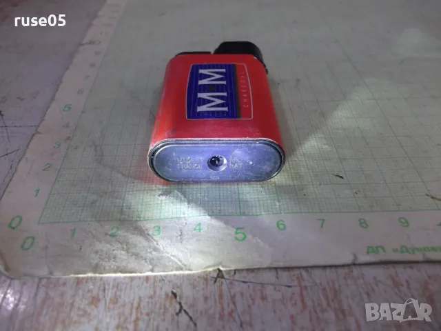 Запалка "MM" френска газова с камъче работеща, снимка 5 - Колекции - 50010488