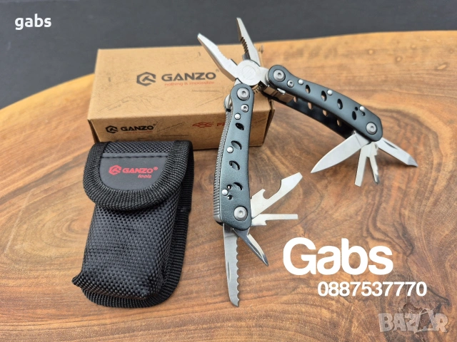 Мултифункционален инструмент Multi tool GANZO 2019S, снимка 2 - Екипировка - 53403910