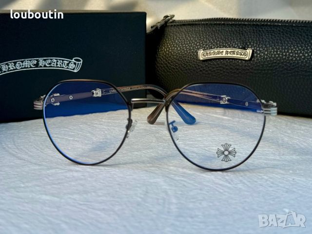 CHROME HEARTS диоптрични рамки очила за компютър прозрачни слънчеви мъжки дамски унисекс, снимка 7 - Слънчеви и диоптрични очила - 45270849